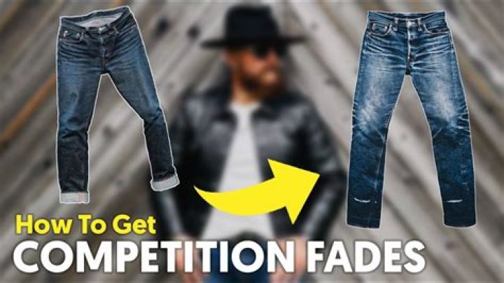 Are blue jeans faded in style?