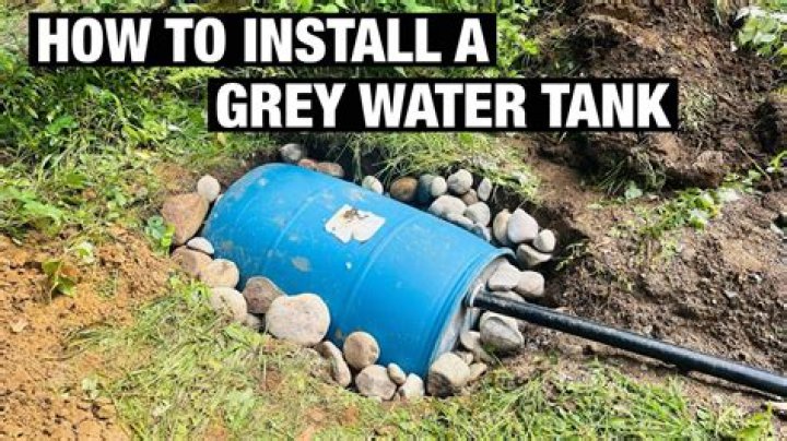 Are grey water tanks necessary?