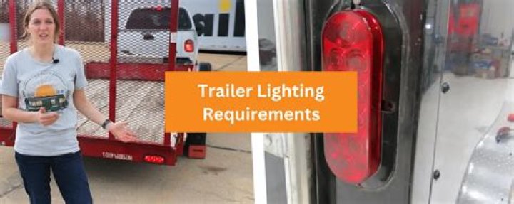 Are side marker lights required on a trailer?