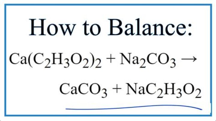 Ca C2h3o2 2 - How To Discuss