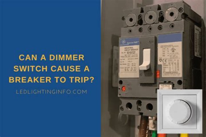 Can a bad light fixture cause a breaker to trip?