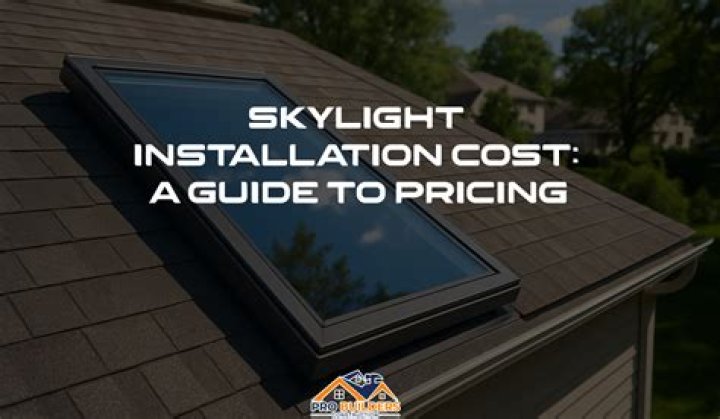 Can a contractor install a skylight on an existing roof?