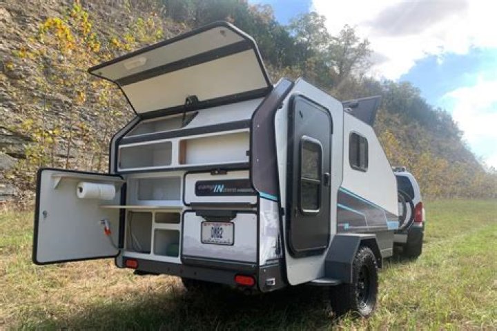 Can a pop up camper be stored outside?