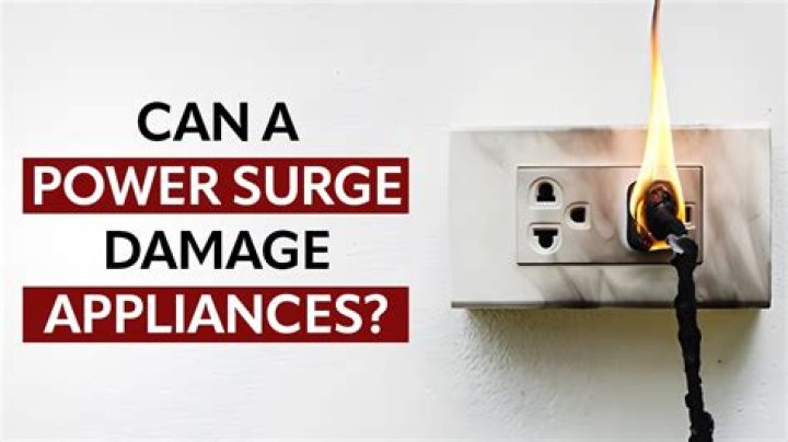 Can a power surge cause an outage?