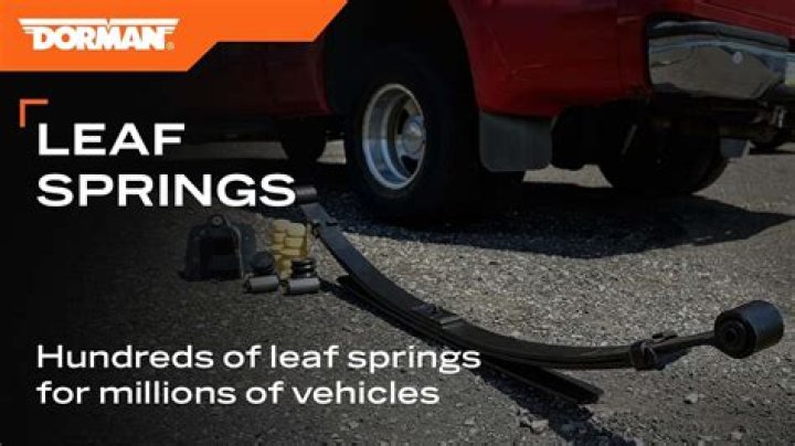 Can a rear leaf spring be repaired in a Ford?