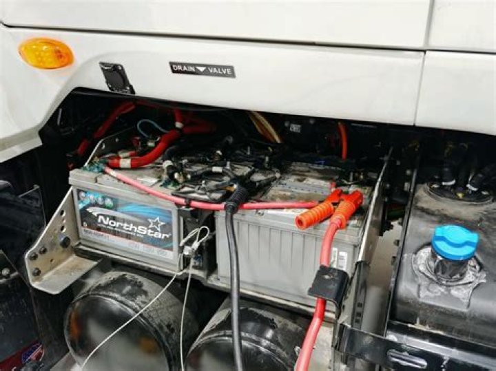 Can a truck battery charge an RV?