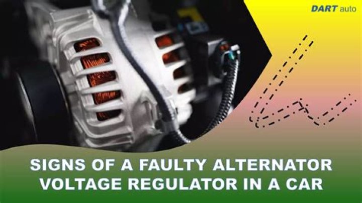 Can faulty alternator cause loss of power?