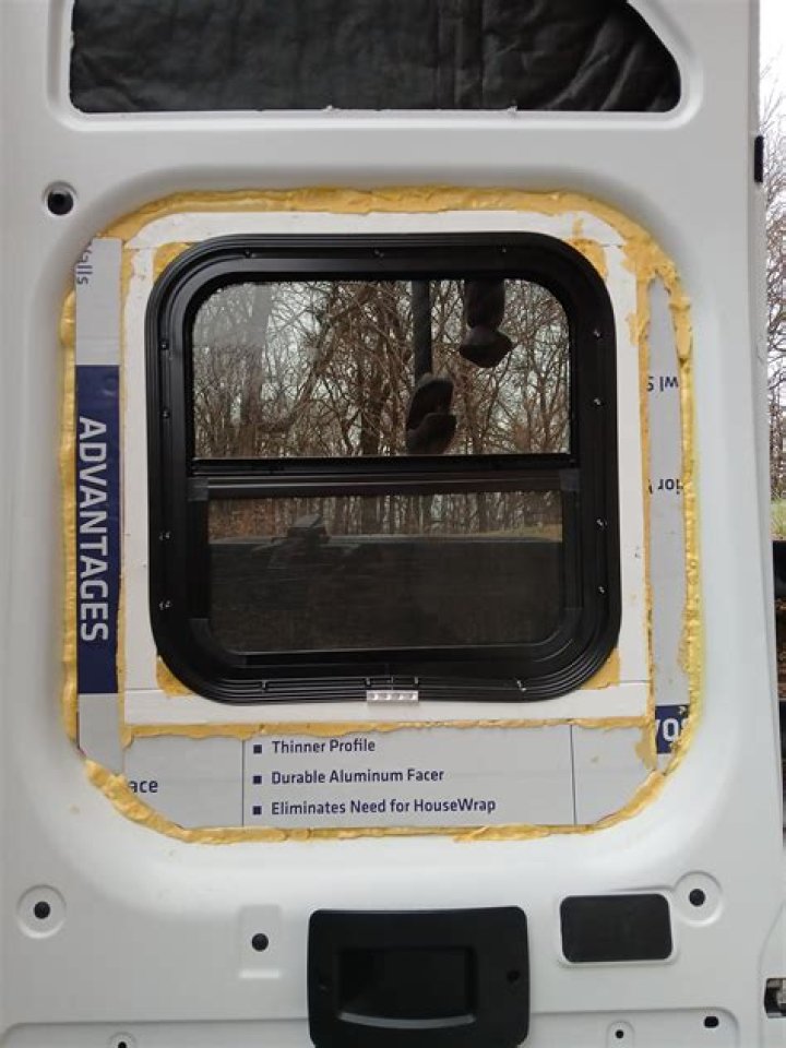 Can you caulk around RV windows?