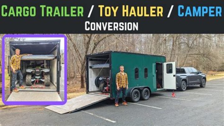 Can you convert a trailer into a toy hauler?