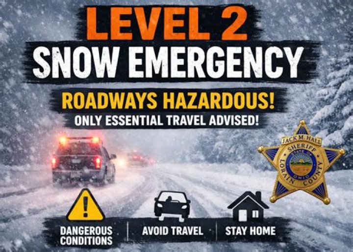 Can you drive in a Level 2 snow emergency?