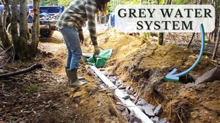 Can you empty grey water on the ground?