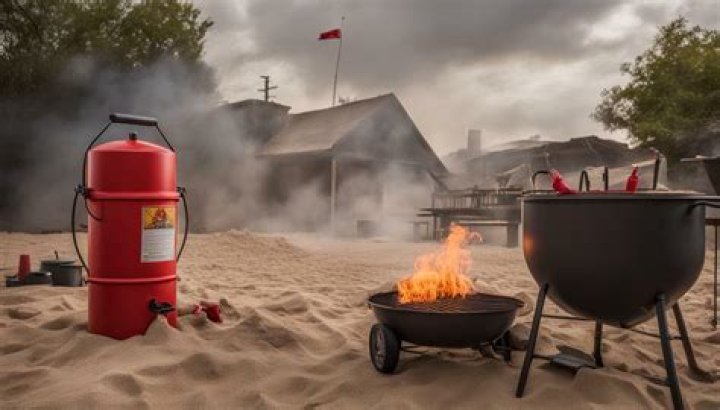 Can you grill during a red flag warning