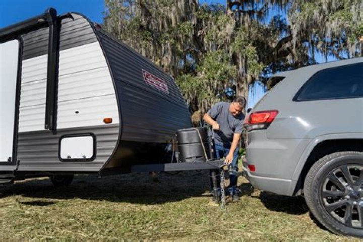 Can you hook up a travel trailer to a house?