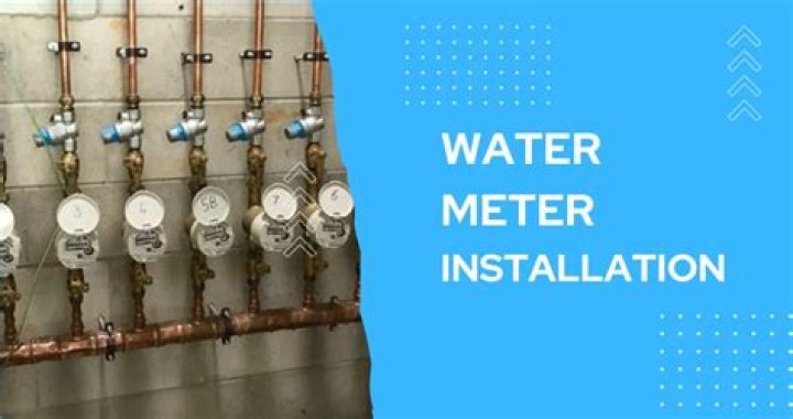 Can you install a water meter vertically