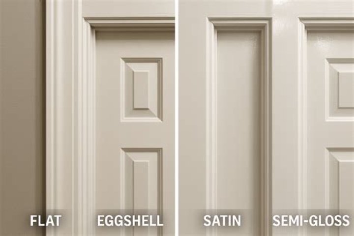 Can you paint doors with eggshell