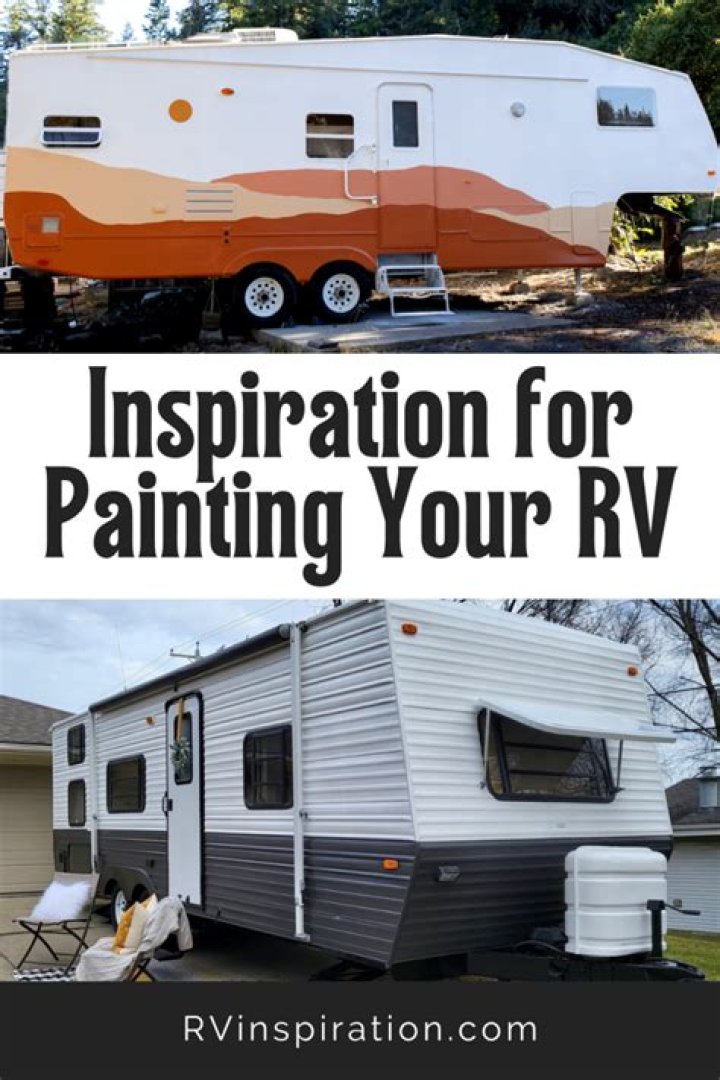 Can you paint the outside of an RV?