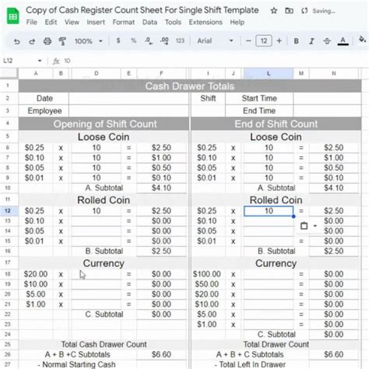 Count sheet - How To Discuss