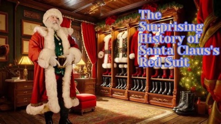 Did Santa Originally wear red?