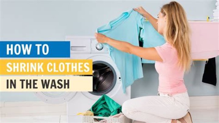 Do clothes really shrink when washed?