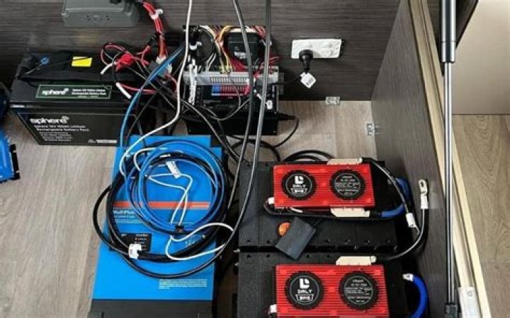 Do outlets in camper work on battery?