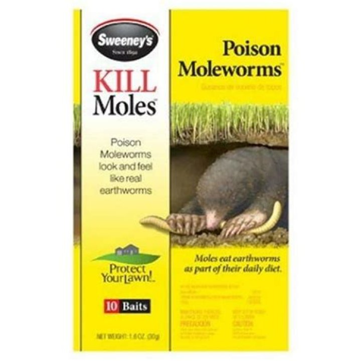 Do poison worms kill moles