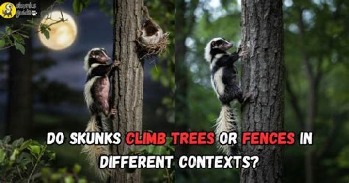 Do Skunks Climb - How To Discuss