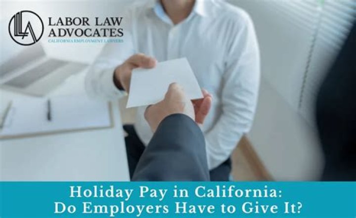 Do temporary employees get holiday pay in California