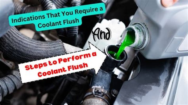 Do you have to flush coolant when changing?