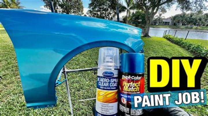 Do you have to go to a body shop for a paint job?