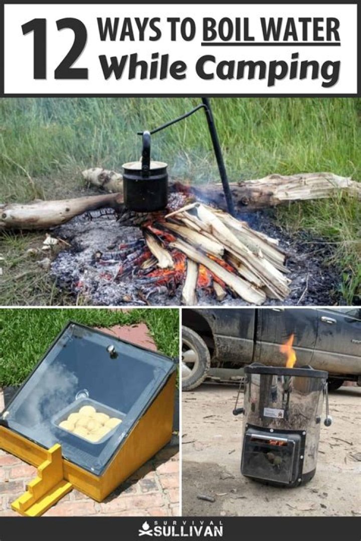 Do you need to heat water while camping?
