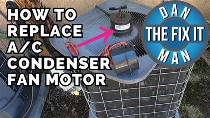 Do you need to replace your AC fan motor?