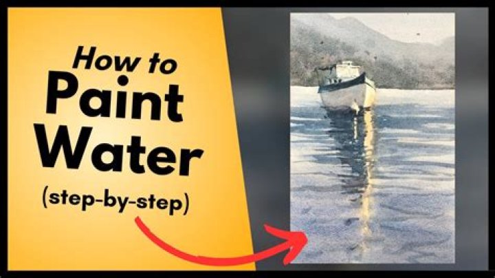 Do you use water with fabric paint?