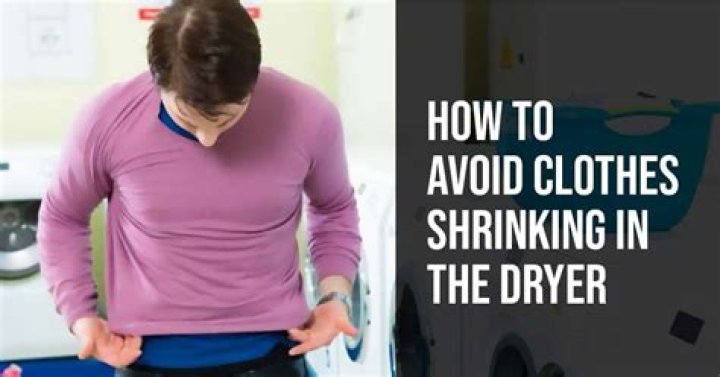 Does air drying prevent shrinking