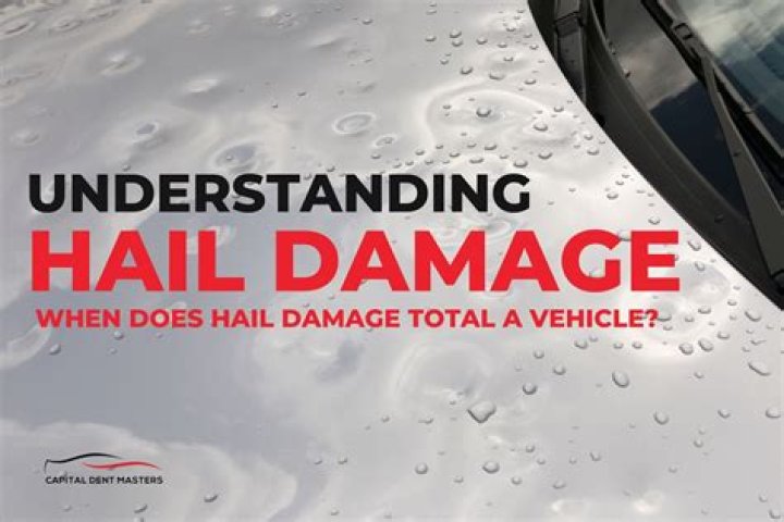 Does hail damage lower car value?