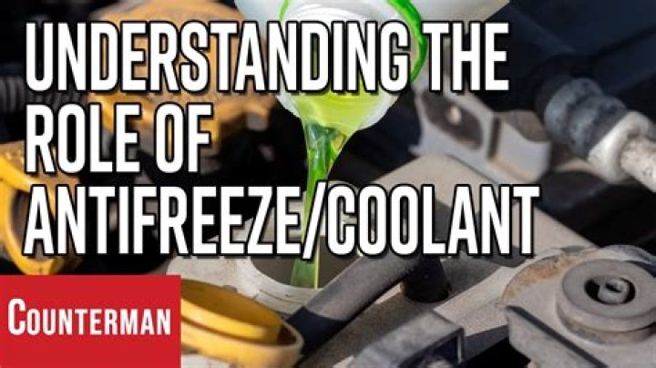 Does it matter what coolant I use?