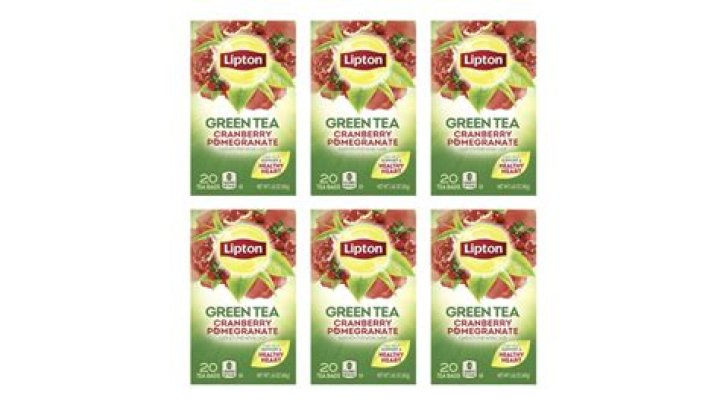 Does Lipton Green Tea Cranberry Pomegranate have caffeine