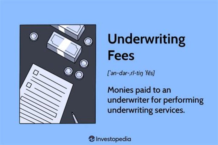 How are underwriting fees calculated