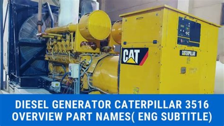 How big does a Caterpillar diesel generator get?