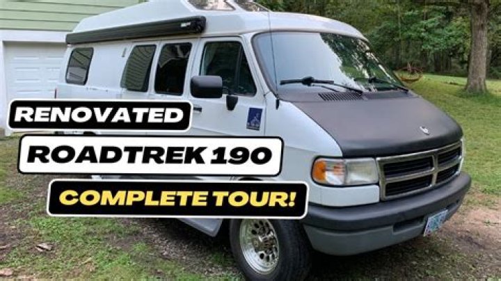 How big is a 2005 Roadtrek Camper Van?