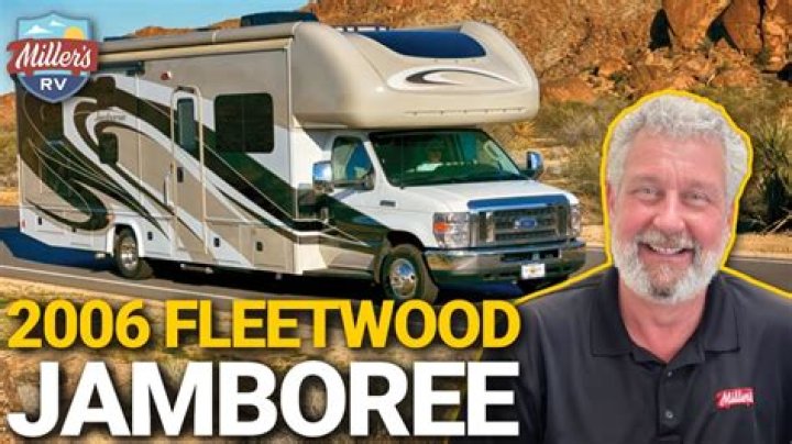 How big is a 2007 Fleetwood Jamboree RV?