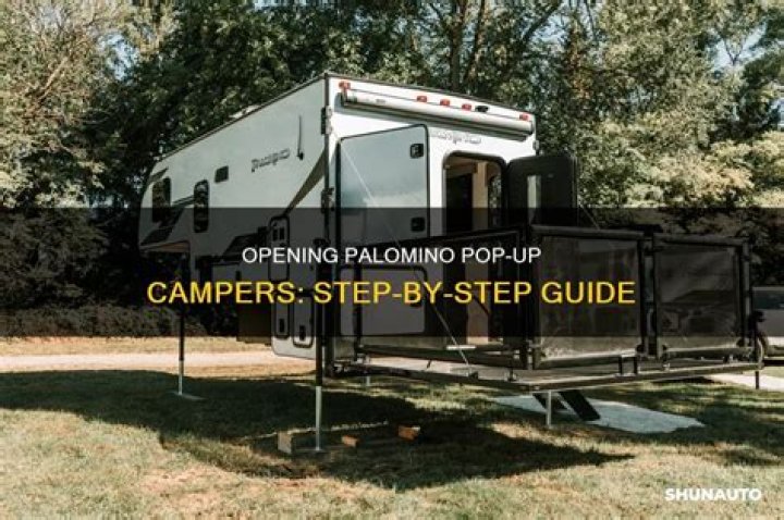 How big is a palomino pop up tent?