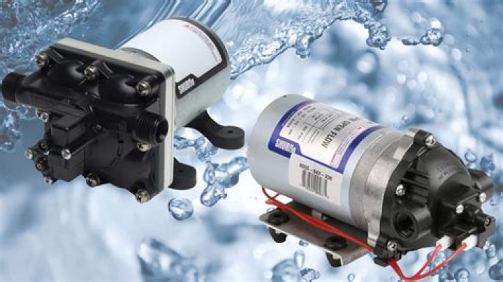 How big is a Shurflo RV water pump?