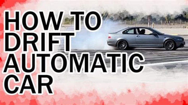 How can you identify an automatic car?