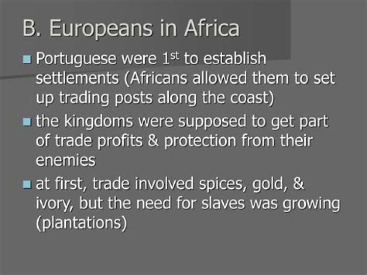 How did Europe increase contact with Africa