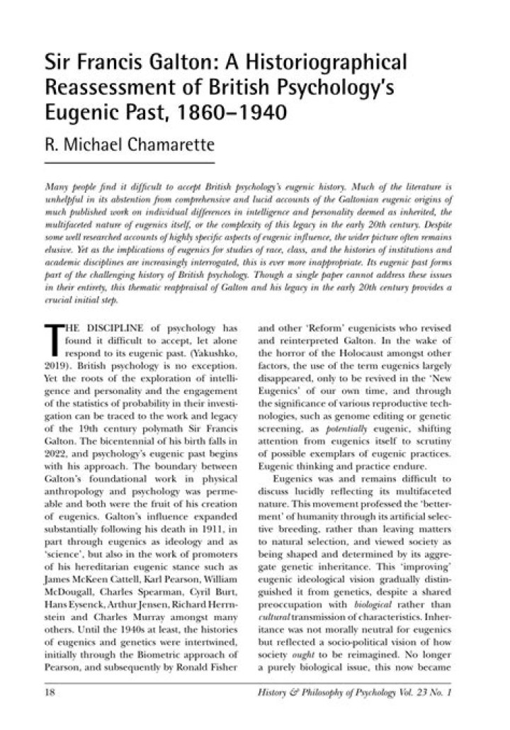 How did Sir Francis Galton study intelligence