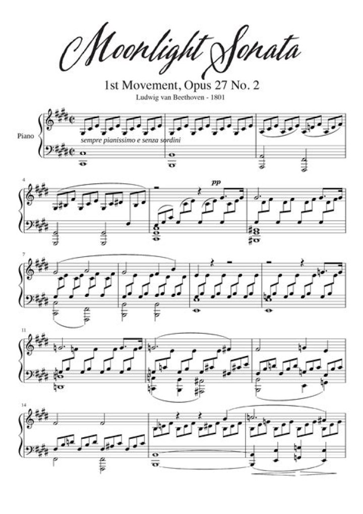 How difficult is it to play Moonlight Sonata