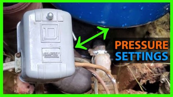 How do I adjust the water pressure in my RV?