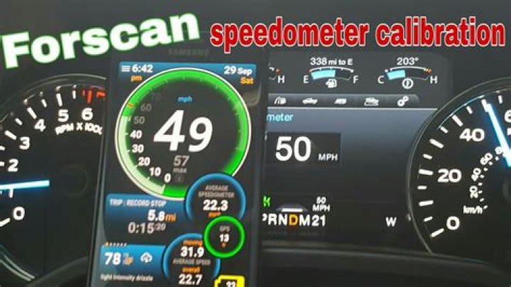 How do I fix my speedometer calibration?