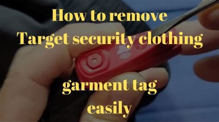 How do I get the security tag off at TJ Maxx red?