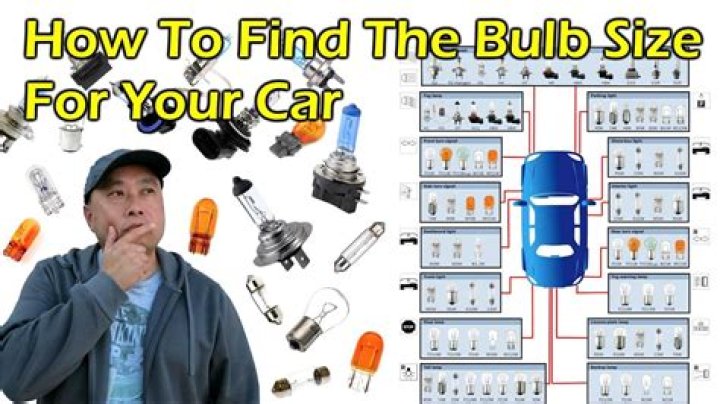 How do I know what bulbs fit my car?